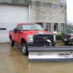 8' Stainless Steel Snow Dogg Plow on 2012 Ford F350