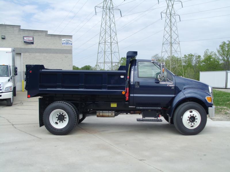 10' Medium Duty Dump Body On Ford F650 Gas Chassis