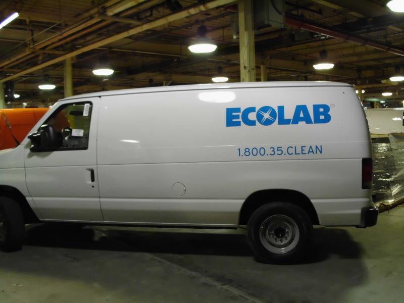Ford Econoline Van Decal Eco Lab