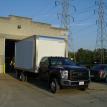 16' Morgan Aluminum Dry Freight Body w/ TommyGate Railgate F550