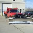 Ford Dump with Snow Dogg 8-10 Expandable Stainless Steel Snowplow