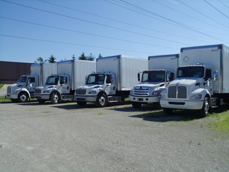 Some Freightliners, Kenworths, and Hino's Ready to ship