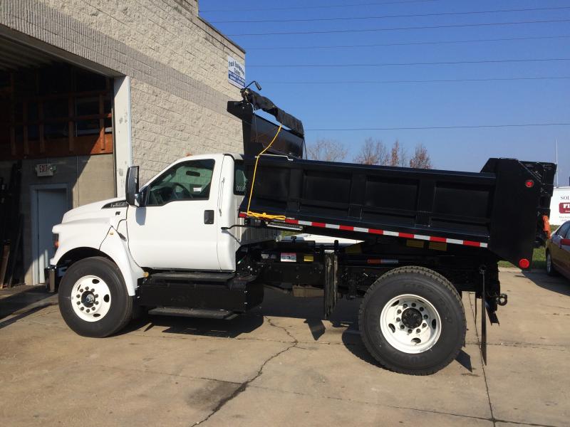 F650 Gas Truck with 10' 5-7 Yard Dump Body 