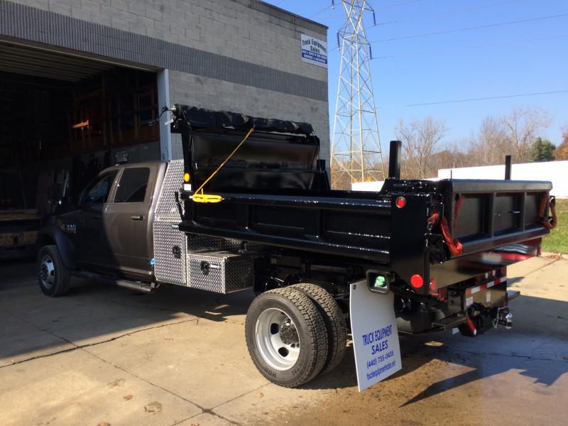 Dodge Ram w/ Aluminum L-Box and 9' Steel Dump Body w/Sprayliner