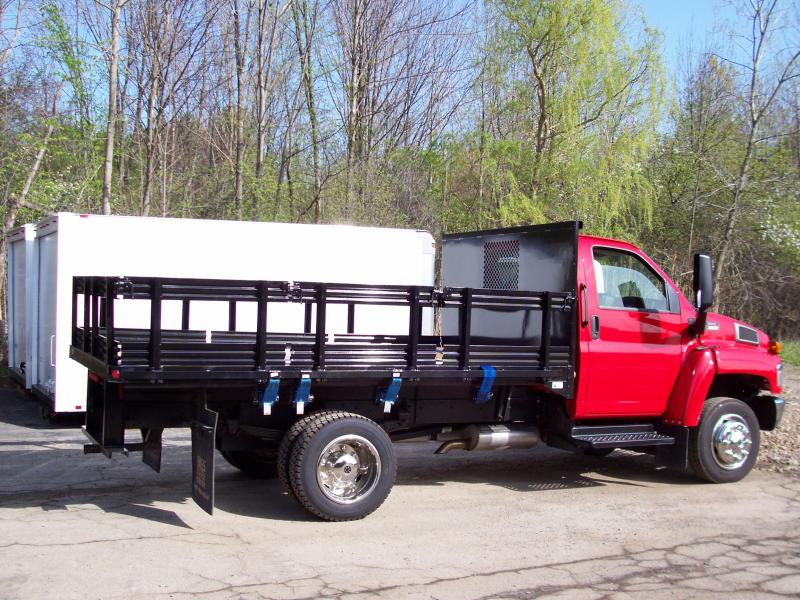 12' Stake Body With 24" Racks